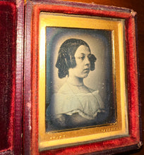 Load image into Gallery viewer, Very Rare WHARTON PAN 1840s Daguerreotype Photo Girl RICHARD BEARD England 1800s