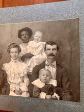 Load image into Gallery viewer, Young African American Nanny & ID'd Wright Family, Cochran, Georgia 1900s