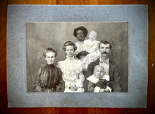 Load image into Gallery viewer, Young African American Nanny & ID'd Wright Family, Cochran, Georgia 1900s