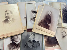Load image into Gallery viewer, Big Lot of 100+ Antique Pre-1900 CDV & Cabinet Card Photos