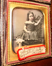 Load image into Gallery viewer, 2 Beautiful Sealed Daguerreotypes ID'd Girl Philadelphia Photographer Van Loan