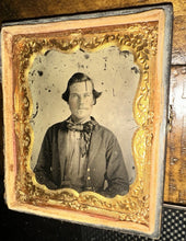 Load image into Gallery viewer, 1/6 Tintype Civil War Soldier from Tennessee Confederate