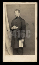 Load image into Gallery viewer, Civil War Chaplain USCT Wounded in Action Rare 1860s CDV Photo soldier
