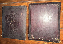 Load image into Gallery viewer, 1840s 1/4 Daguerreotype Photo Man Plumbe Case? Old Note in Case from 1974!