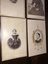 Load image into Gallery viewer, Lot of 16 1860s CDV Photos California Stockton Vallejo San Francisco Canon City