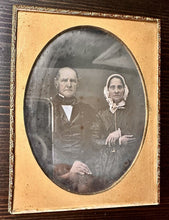 Load image into Gallery viewer, Half Plate Daguerreotype of a Man & Woman / Husband & Wife Virginia Estate 1850