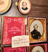Load image into Gallery viewer, Antique BANTA Family Photo Lot Daguerreotypes Ambrotype ANSON FREDRICKS JAQUITH