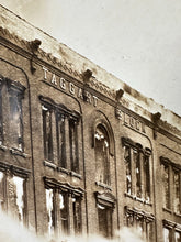 Load image into Gallery viewer, Original Firefighting Photo TAGGART BLOCK Fire Watertown New York 1919 Rare