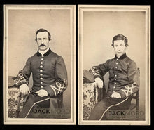 Load image into Gallery viewer, Civil War Musicians 36th Illinois Infantry Boy Enlisted @ 10 YRS 1860s CDV Photo