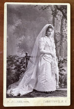 Load image into Gallery viewer, BEAUTIFUL ID'D VICTORIAN BRIDE + LITTLE GIRL MAID OF HONOR DAUGHTER New York Lot
