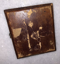 Load image into Gallery viewer, early 1840s daguerreotype Photo Woman wearing Glasses holding book scovills