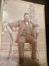 Load image into Gallery viewer, ID’d Reverend / Traveling Preacher Dated 1898 Arkansas / Occupational Photo Rare