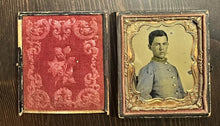 Load image into Gallery viewer, ID'd Tennessee Confederate Boy Civil War Soldier Tinted Ambrotype 1860s Photo
