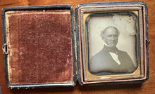 Load image into Gallery viewer, Southworth & Hawes Daguerreotype of ALVIN ADAMS Railroad Courier Wikipedia Rare 2/2