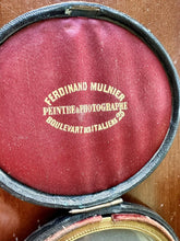 Load image into Gallery viewer, MINIATURE 1800S PAINTING PORTRAIT BY PHOTOGRAPHER & ARTIST FERDINAND MULNIER
