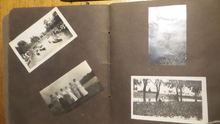 Load image into Gallery viewer, Circa 1910's Antique PHOTO ALBUM & PHOTOS Family, Children, Women, Animals