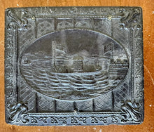 Load image into Gallery viewer, ORIGINAL CIVIL WAR USS MONITOR DOUBLE UNION CASE WITH AMBROTYPE PHOTOS