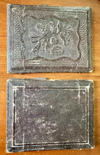 Load image into Gallery viewer, 6x4 Half Plate Daguerreotype Photo Older Distinguished Man & Wife, Tinted Bonnet