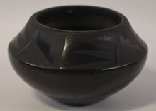 Load image into Gallery viewer, Black-on-Black Pottery Jar by Maria Martinez, Signed