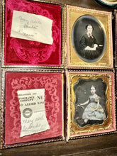 Load image into Gallery viewer, Antique BANTA Family Photo Lot Daguerreotypes Ambrotype ANSON FREDRICKS JAQUITH