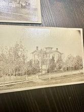 Load image into Gallery viewer, Lot of 3 Aurora Illinois House 1860s CDV Photo Victorian Civil War Architecture