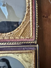 Load image into Gallery viewer, Two Men Daguerreotype & Ambrotype Lot 1850s 1/6 Plate