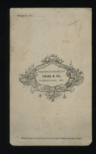 Load image into Gallery viewer, Civil War Soldier William Addison Smiley Co D. 12th Virginia CDV Photo 1860s