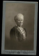 Load image into Gallery viewer, Wealthy Heiress Baroness von Waechter-Lautenbach Rare Signed Cabinet Photo