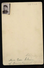 Load image into Gallery viewer, 1890s Photo MRS. EVA the Clairvoyant DEADWOOD SOUTH DAKOTA Cabinet Card Psychic