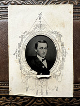 Load image into Gallery viewer, Young Police Officer or Detective Wearing Star Badge 1860s Tintype Photo