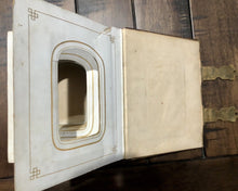 Load image into Gallery viewer, Empty 1860s Leather Photo Album Holds 50 CDVs or Tintype Photos