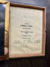 Load image into Gallery viewer, 1/4 Ambrotype Poe / Halyburton Families Virginia ID'd Texas Photographer Photo