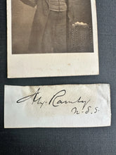 Load image into Gallery viewer, CDV ALEXANDER RAMSEY + Signature MINNESOTA Territory Governor Sioux Indian Int