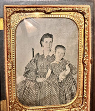 Load image into Gallery viewer, 1/4 Ambrotype Poe / Halyburton Families Virginia ID'd Texas Photographer Photo