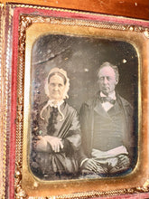Load image into Gallery viewer, WOW, Rare Late 1860s Daguerreotype! Davis Art Gallery ID'd Man & Woman Montana?