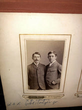 Load image into Gallery viewer, RARE CDV Photo Theosophical Society Pres Military Historian Arthur Conger & Bro