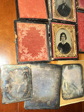 Load image into Gallery viewer, Lot Of Daguerreotypes And Ambrotypes Cased And Loose