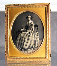 Load image into Gallery viewer, SAMUEL ROOT Lot Family Daguerreotype Photo New York Photographer Rare Woman Girl