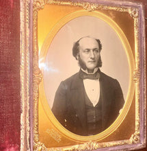 Load image into Gallery viewer, SHEW Half Plate Ambrotype San Francisco California Man Gold Rush Era 1850s