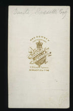 Load image into Gallery viewer, DANTE GABRIEL ROSETTI RARE 1860S CDV PHOTO PAINTER POET PRE-RAPHAELITES