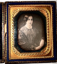 Load image into Gallery viewer, 1/6 Daguerreotype Gorgeous Woman Beautiful Double Mat Full Case