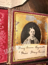 Load image into Gallery viewer, RARE Daguerreotypes Abolitionist Quaker Sisters Mary Anna & Susan Longstreth