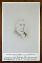 Load image into Gallery viewer, REVOLUTIONARY WAR Soldier PEREGRINE FOSTER Rare Cabinet Card Ohio Photo Antique