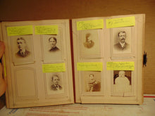 Load image into Gallery viewer, Victorian Photo Album Cabinet Cards CDVs & Tintype Photos