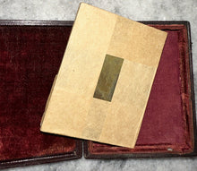 Load image into Gallery viewer, SLEEPING OR POST MORTEM CHILD LAP OF HIDDEN MOTHER TINTED SEALED DAGUERREOTYPE