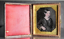 Load image into Gallery viewer, PLUMBE 1840s Daguerreotype GRAY FAMILY Teen Girl Holding Book