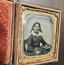 Load image into Gallery viewer, Antique Photo Lot 1/4 Relievo 1/6 1/9 Ambrotypes Tintypes Union Cases Man Woman