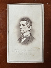 Load image into Gallery viewer, RARE William H Seward Pose & Imprint WHITNEY'S GALLERY SAINT PAUL 1860s CDV