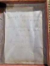 Load image into Gallery viewer, 1/4 Daguerreotype by MCELROY ID'd Siblings, Boy & Girl 1850s Prob Massachusetts