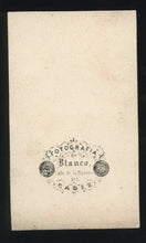 Load image into Gallery viewer, Sea Captain Stephen R Babbidge Spain Maine Oregon Signed 1860s CDV Photo